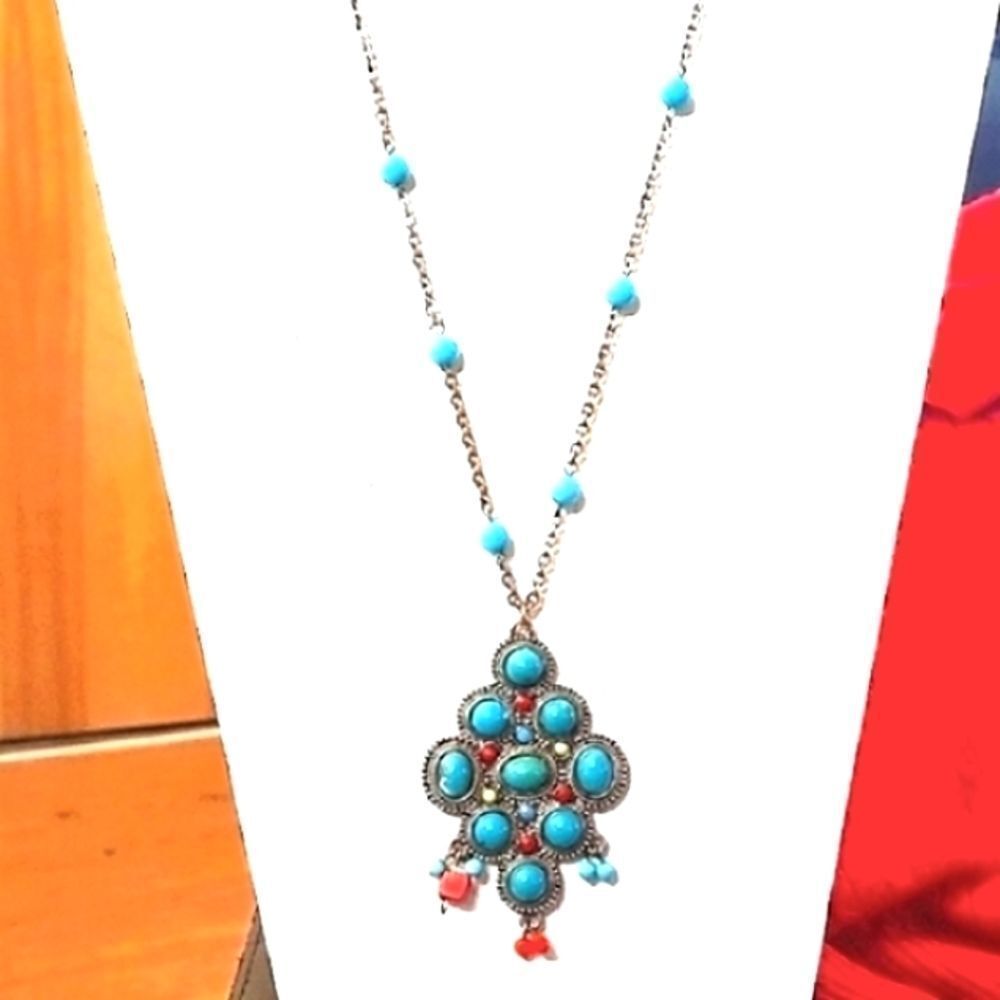 Boho Long Necklace 